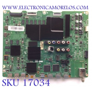 MAIN PARA SMART TV SAMSUNG 4K RESOLUCION (3840 x 2160) / NUMERO DE PARTE BN94-07675V / BN41-02205B / BN9407675V / 07675V / BN97-08312P / PANEL CY-KH065FSLV1H / MODLEO UN65HU8550FXZA TS01